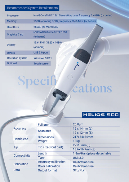 Helios 500 Intraoral Scanner